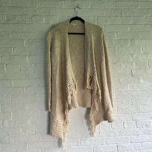 BP fringe cardigan